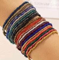 20 New Beaded Stretch Bracelets