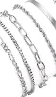 5 New Women's Bracelets 8" Long with Extender