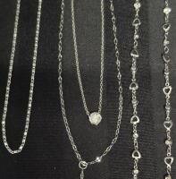 3 New Chain Necklaces - 16 to 30" Long