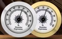 New 2-Piece Cigar Humidor Hygrometer Humidity Monitors, 2" Diameter