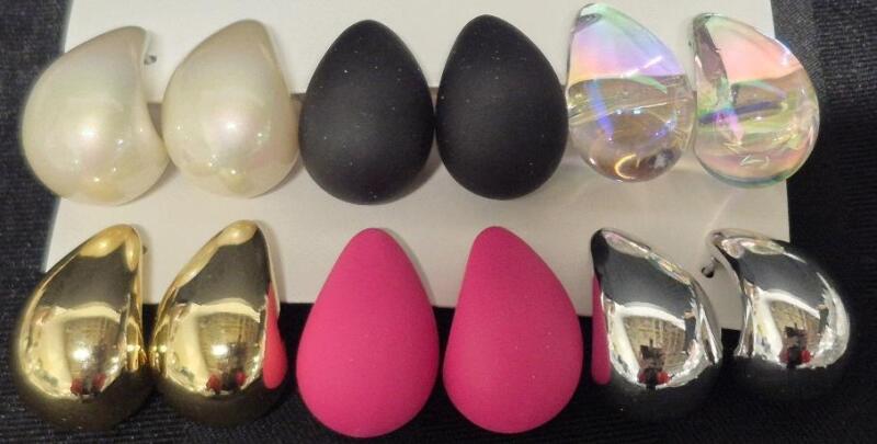 6 New Fun Pierced Earrings