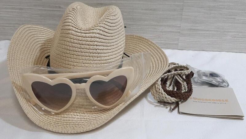 New Sun Hat, Glasses & Accessories