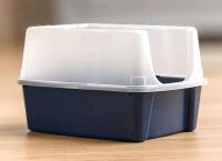 As-New High Shield Kitty Litter Box, 15" &times; 19" &times; 11.75"