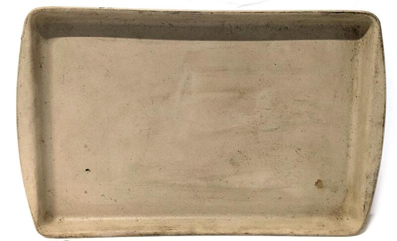 Pampered Chef Classics Collection Stoeware Large Bar Pan / Pizza Tray 010603, 16 5" &times; 11"