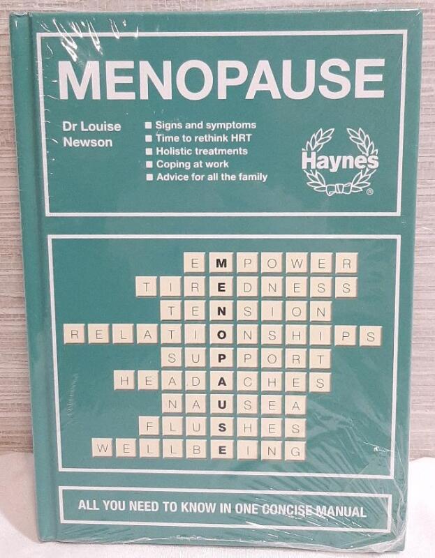 New Hardcopy "Menopause" By Dr. Louise Newson