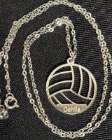 New S925 Sterling Silver &ldquo;Dehlia&rdquo; Pendant Necklace &ndash; 17" Chain