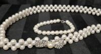 2 New Ladies Acessories Belt & Bracelet 7.5" Long