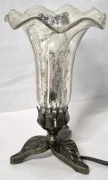 Tiffany Style Tulip Glass Lamp Single Shade - Working 8.25" Tall