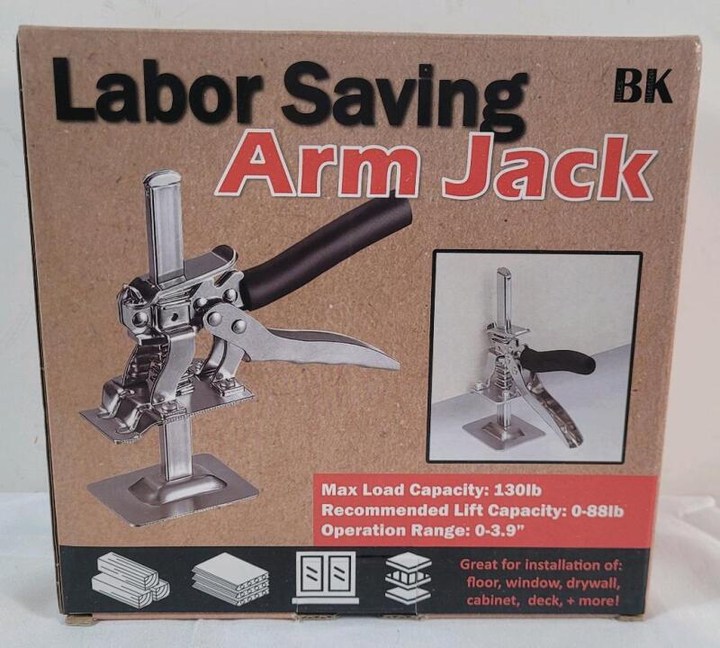 New - Labor Saving Arm Jack , Max Load Capacity : 130lbs .
