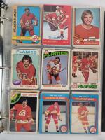 1972 - 2024 Atlanta Flames / Calgary Flames NHL Hockey Trading Card Singles , 207 Trading Cards