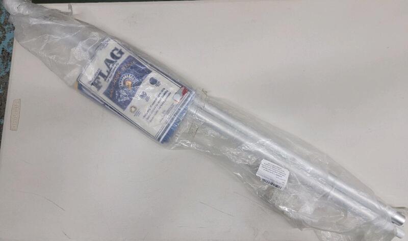 New - 70" Wall Flag Pole w/3&times;5 San Jose State Flag .