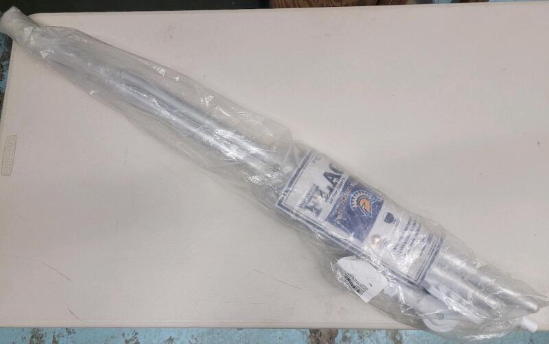 New - 70" Wall Mount Flag Pole w/3&times;5 San Jose State Flag .