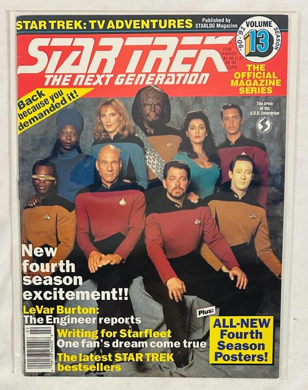 Starlog Magazine Star Trek The Next Generation Vol. 13 (1990-1991)