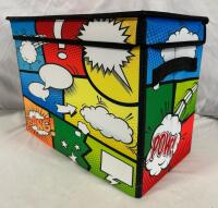 Comic Book Foldaway Box; Semi-Soft Storage Box; Measures Approx. 15&rdquo; x 8&rdquo; x 12&rdquo;