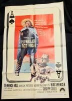Vintage 1968 Eli Wallach in ACE HIGH Movie Poster, 26.75" &times; 40.5"
