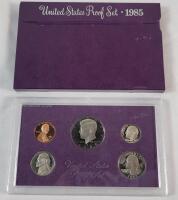 1985 USA Proof Coin Set in Case , Uncirculated