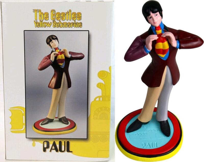 [SEALED + Rare] 2011 THE BEATLES : YELLOW SUBMARINE " Paul " KnuckleBonz Limited Edition Collectable Statue, Only 3000 Created! Approx 9"
