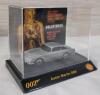 James Bond 007 Aston Martin DB5 from " Goldfinger " Movie - 1/64 Diecast Model Car & Original Box . 2008 Shell Gas European Release . - 2