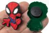 25 New Silicone Croc-Style Shoe Charms, Superheroes, Sports + More - 2