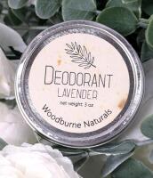 New Woodburne Naturals LAVENDER Natural Deodorant 3oz / 85g