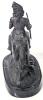 Indian Warrior on Horseback, After Frederick Remington "Warrior" Bronze on Marble Base, 3" &times; 5.8" &times; 7" Tall, Estimated Hammer Price $100-$200 - 6