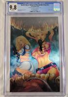 Notti & Nyce : Return of the Zombie King #nn - Open Wide Metal Edition A Comic - Limited Edition #8/25 . CGC Graded 9.8