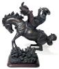 The Branding Iron "Out of the Gate" VCB2088318 Numbered, Limited Edition Statue in Wood Base. 10" Tall, Estimated Hammer Price $50 - $100 - 4
