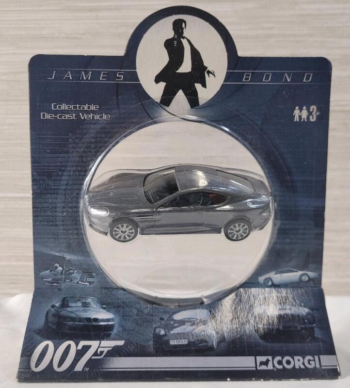 2009 Corgi James Bond 007 "Casino Royale" Aston Martin DBS Diecast Model Car , 1:50 Scale