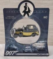 2009 Corgi James Bond 007 "Goldfinger" 1937 Rolls Royce III Sedanca de Ville Diecast Model Car , 1:50 Scale .