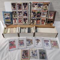 Large Lot Early 1990s NHL Hockey Trading Card Singles . Upper Deck , McDonald's , Fleer , Pro Set , Topps , Score