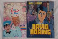 Image Comics Ice Cream Man Vol 1 trade paperback and Pantheon Comics David Boring hardcover