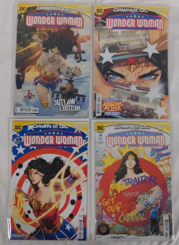 DC Comics Wonder Woman Issues #1 to 4