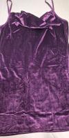 New sz 4XL Women's Velvety Dress