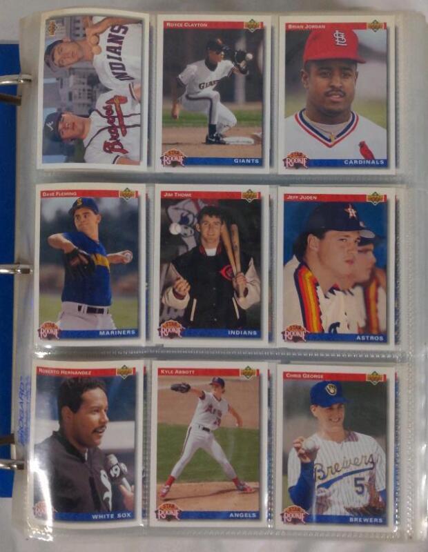 1992 Upper Deck Baseball Card #1 to 800 Set