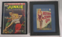 11" by 9" Framed Pulp Cover Prints