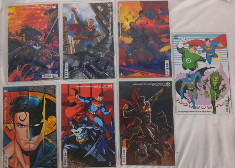 DC Comics Batman/Superman World's Finest #11 to 17, Variant Covers