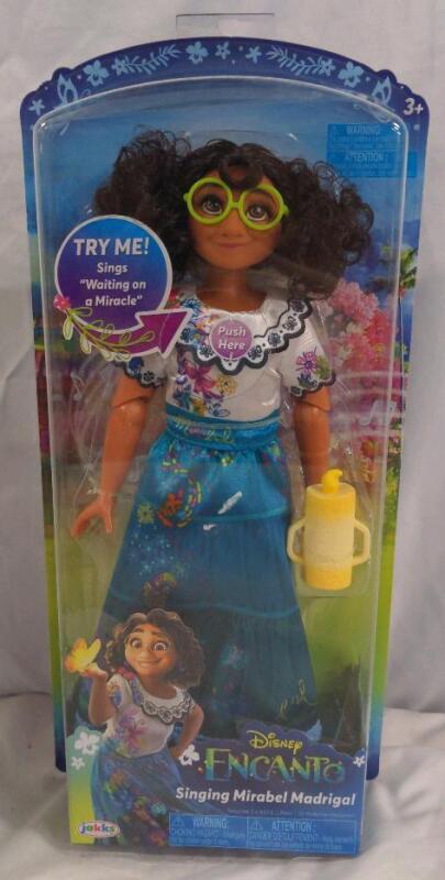 New in Box Disney Enchanto Singing Mirabel Figure, batteries included
