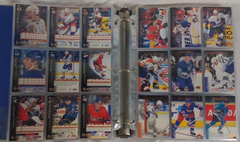 Upper Deck Hockey Trading Cards 1995 - 97