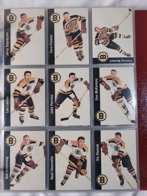 1994 Parkhurst Missing Link 1956-57 NHL Hockey Trading Card Set - 180 Card Complete Set w/Sub-Set 6-Cards - Complete