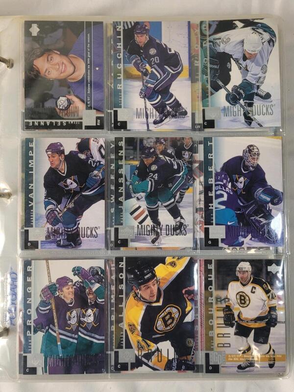 1997 - 98 Upper Deck NHL Hockey Trading Card Set , Complete . #1 - #420