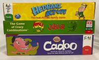 3 Party Board Games, Includes Headbanz Act Up, Apples to Apples Junior, and Cranium Cadoo, Ages 7+
