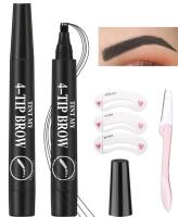 New Eyebrow Makeup Kit Black - Eyebrow Stencils, Razor & Pencil Exp 2026/05/25