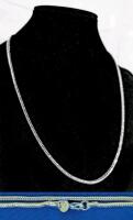 New Super Chunky 20" Long Sterling Silver Stamped 925 Snake Cable Chain With Lobster Clasp
