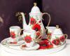 Child's Size Adeline Collection 10-Piece Poppy Mini Tea Set With Box, Up To 4.75" Tall, No Chips or Cracks - 2