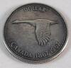 1967 (1867-) Canadian Silver One Dollar Coin .