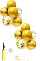 New - Party Supplies Factory Gold Party Decorations Balloon Stand Centerpiece , Set of 2 .