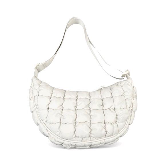 New WILD FABLE Quilted Puffy Half Moon Crossbody Bag, 12" Side to Side