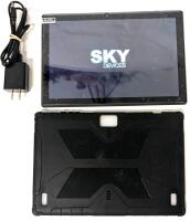 1Sky Pad 10" Max Tablet PC, 3GB, Android 13, IMEI 351428240703288, With Wall Adapter, USB-C Charging Cable + Case, Tested For Power, Factory Reset