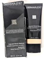 [EXP 11/2025] New Sealed Dermablend Leg and Body Makeup, Tinted (Fair Nude On) SPF 25 Sunscreen, 100ml