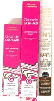 [See Desc] 2 Grande Cosmetics GRANDE LASH-MD Lash Enhancing Clear Serum, 6 Week + 3-Month Supply (1-2ml)